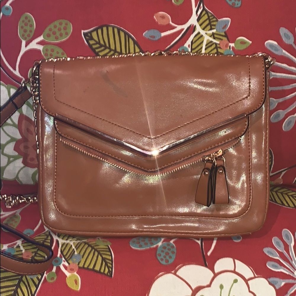 Tan crossbody bag  